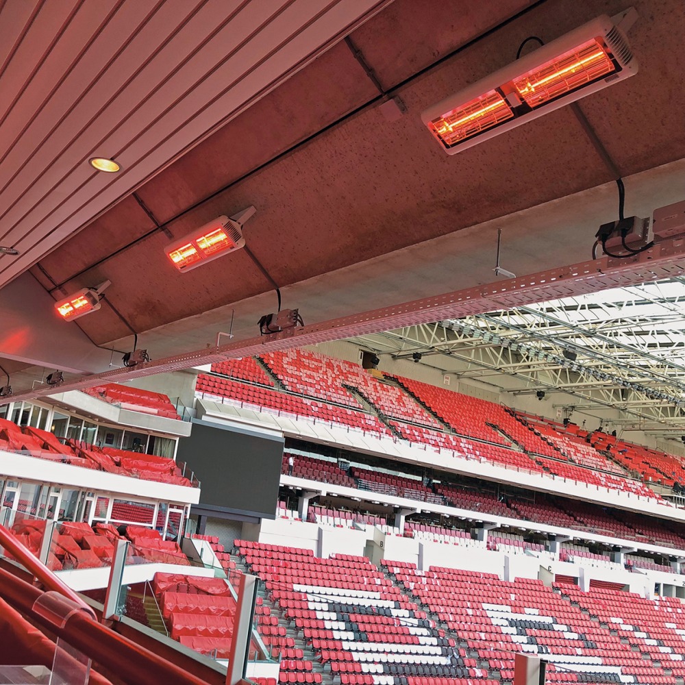 Verwarming Philips stadion